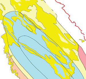 Paleogeography maps for Iraq